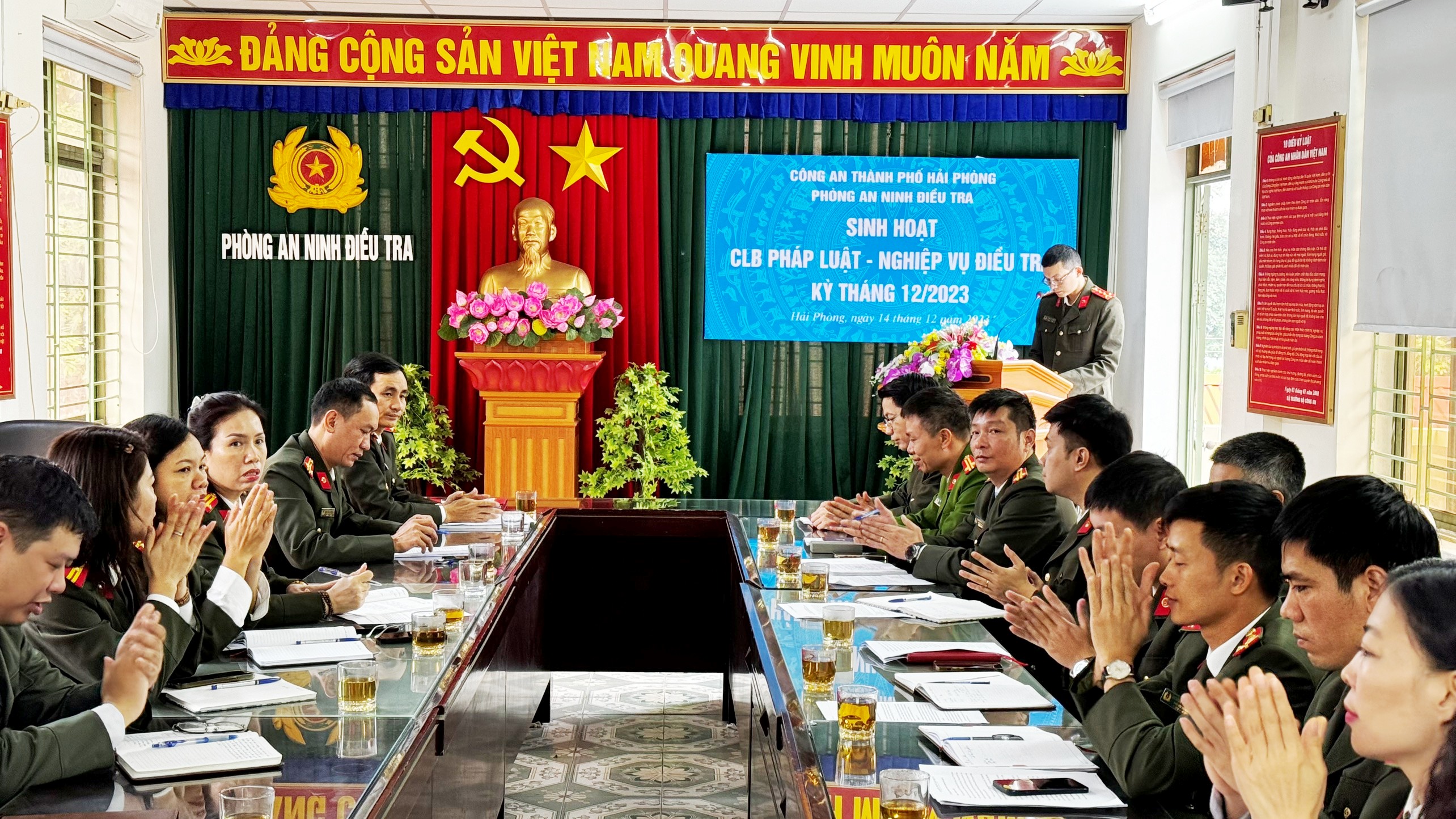 Phòng An ninh điều tra: Rút ngắn thời gian giải quyết tin báo tố giác tội phạm